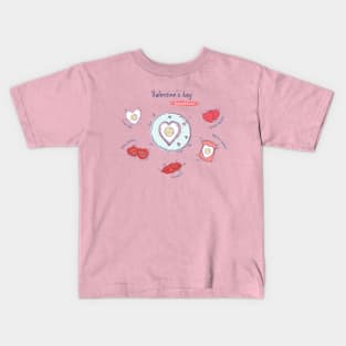 Valentine's day breakfast Kids T-Shirt